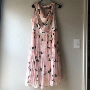 Karl Lagerfeld Pink/Green Floral Dress